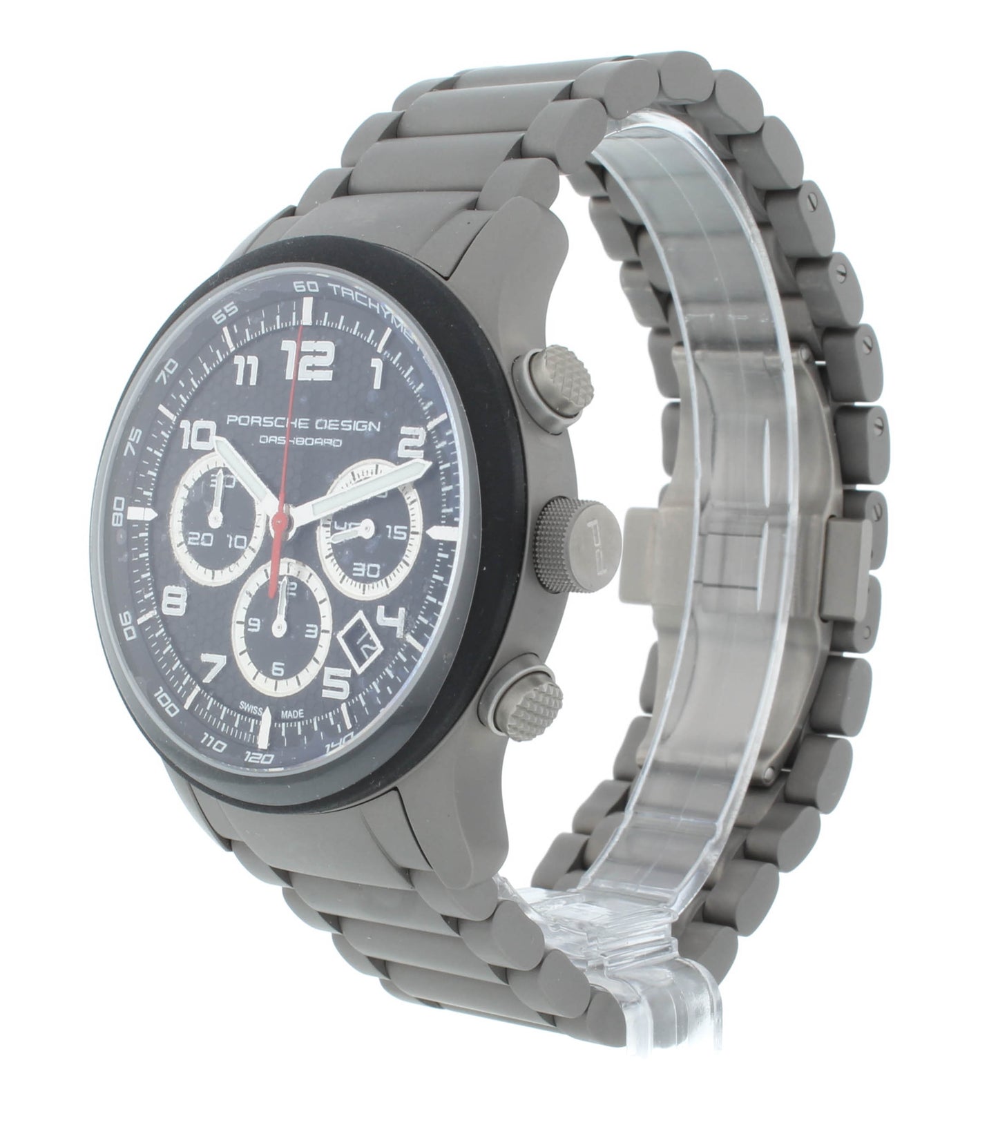 Porsche Design Dashboard 42mm Chrono Titanium Auto Men's Watch P.661215450245/3