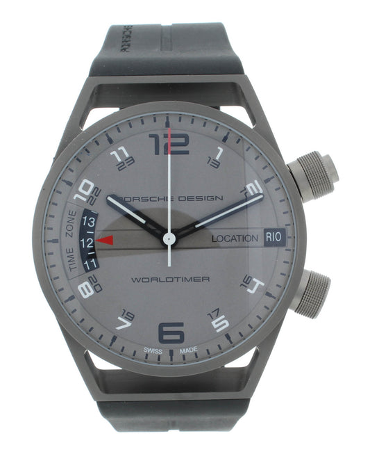 Porsche Design Worldtimer GMT Titanium 45mm Automatic Men’s Watch P.675010241180
