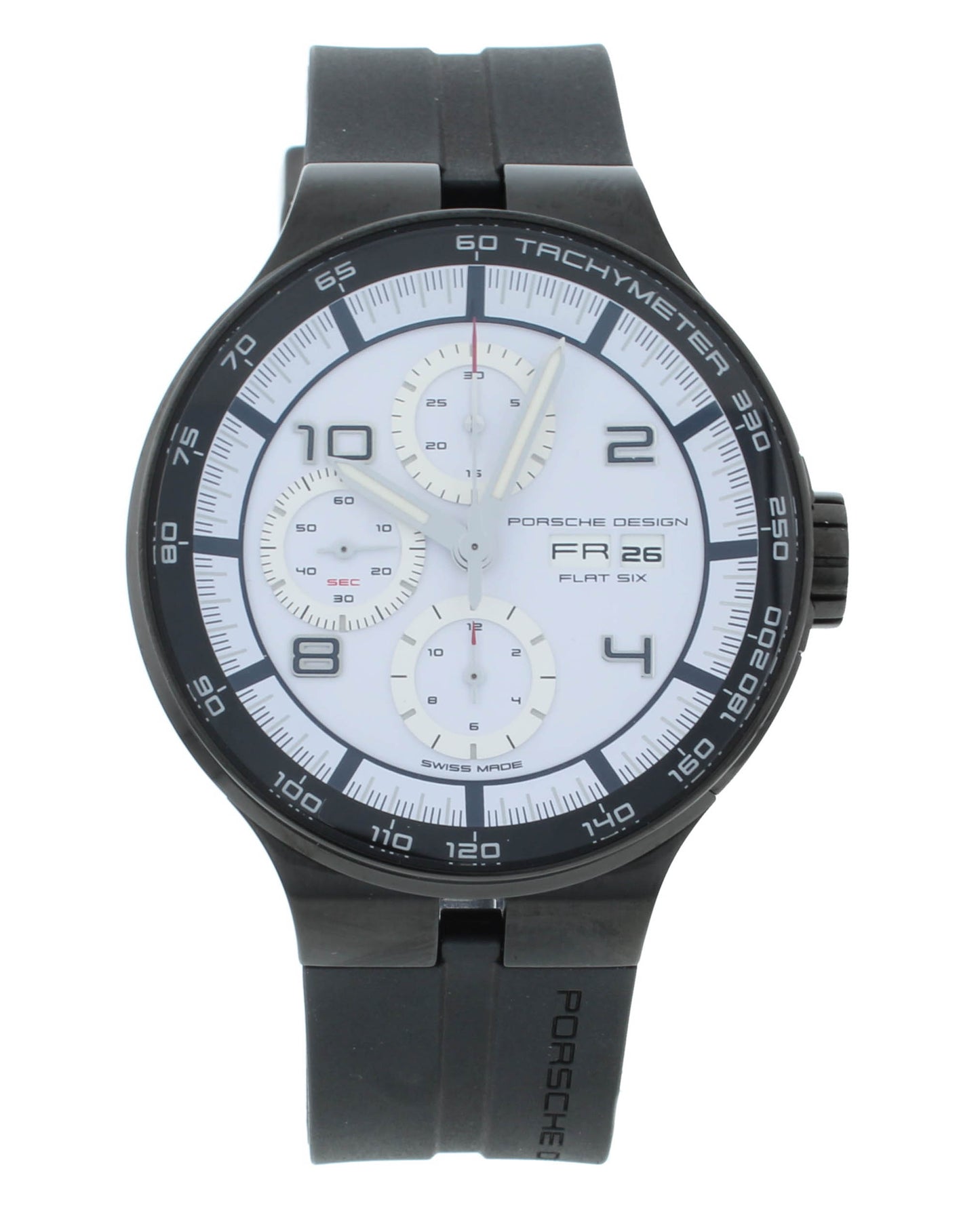 Porsche Design Flat Six Chrono 44mm Automatic Men’s Watch P.636043641254