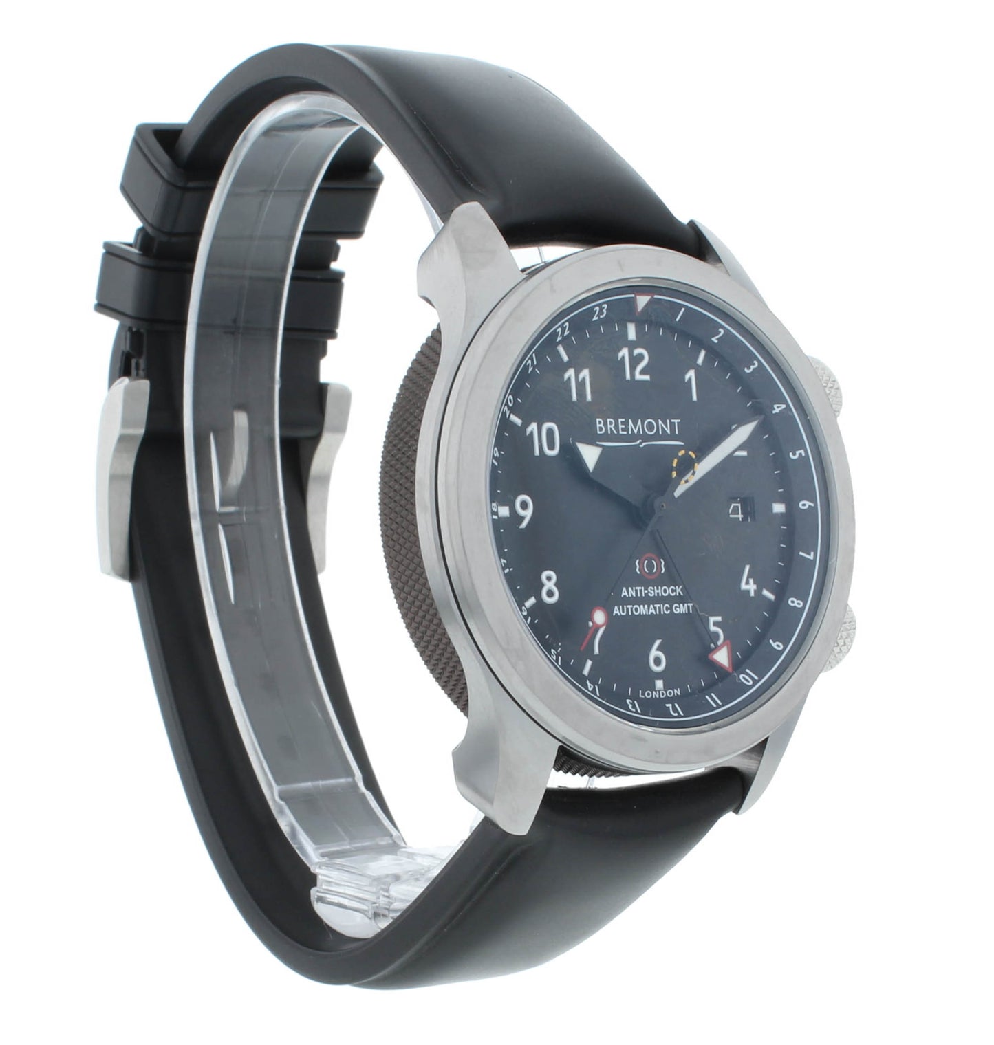 Bremont Martin Baker III GMT Automatic Black Dial 43mm Men's Watch MBIII-BK-AN-S