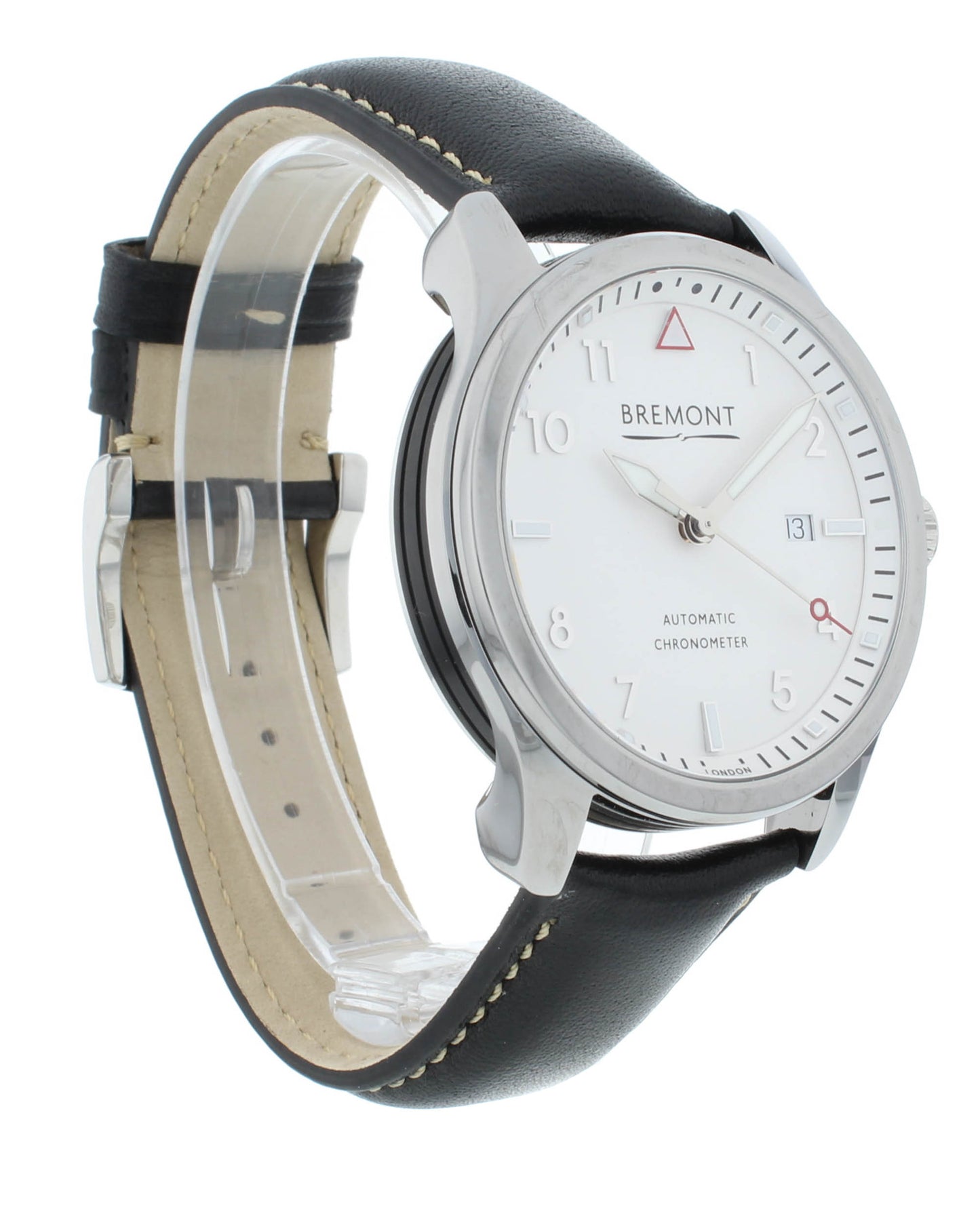 Bremont Solo 43mm Automatic White Dial Chronometer Men's Watch SOLO43-P-WH-R-S
