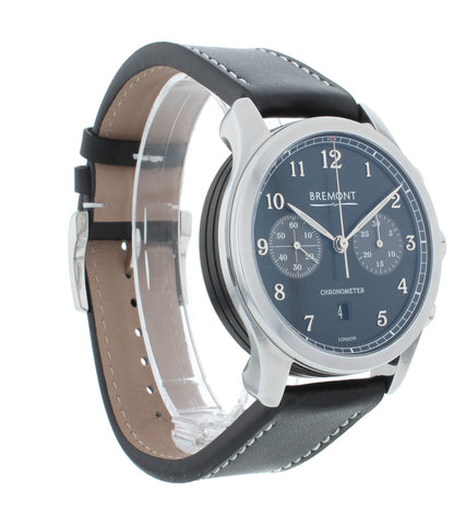 Bremont ALT-1-C 43mm Automatic Black Dial Chronograph Men's Watch ALT1-C-BK-R-S