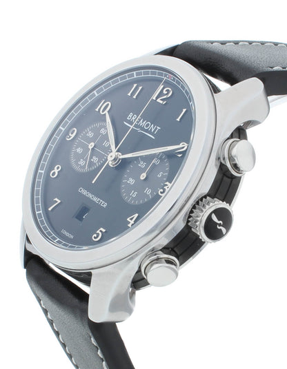 Bremont ALT-1-C 43mm Automatic Black Dial Chronograph Men's Watch ALT1-C-BK-R-S