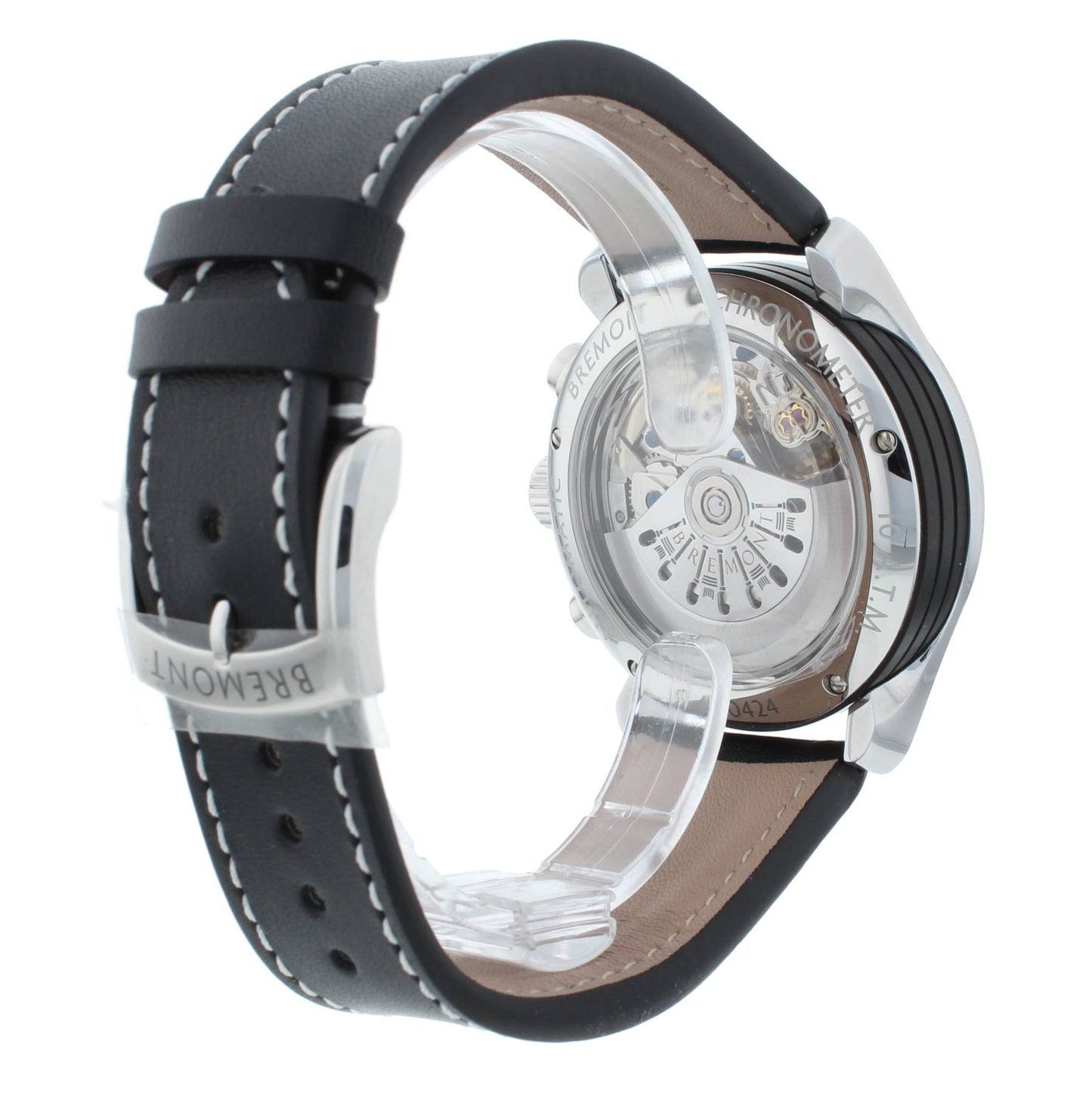 Bremont ALT-1-C 43mm Automatic Black Dial Chronograph Men's Watch ALT1-C-BK-R-S