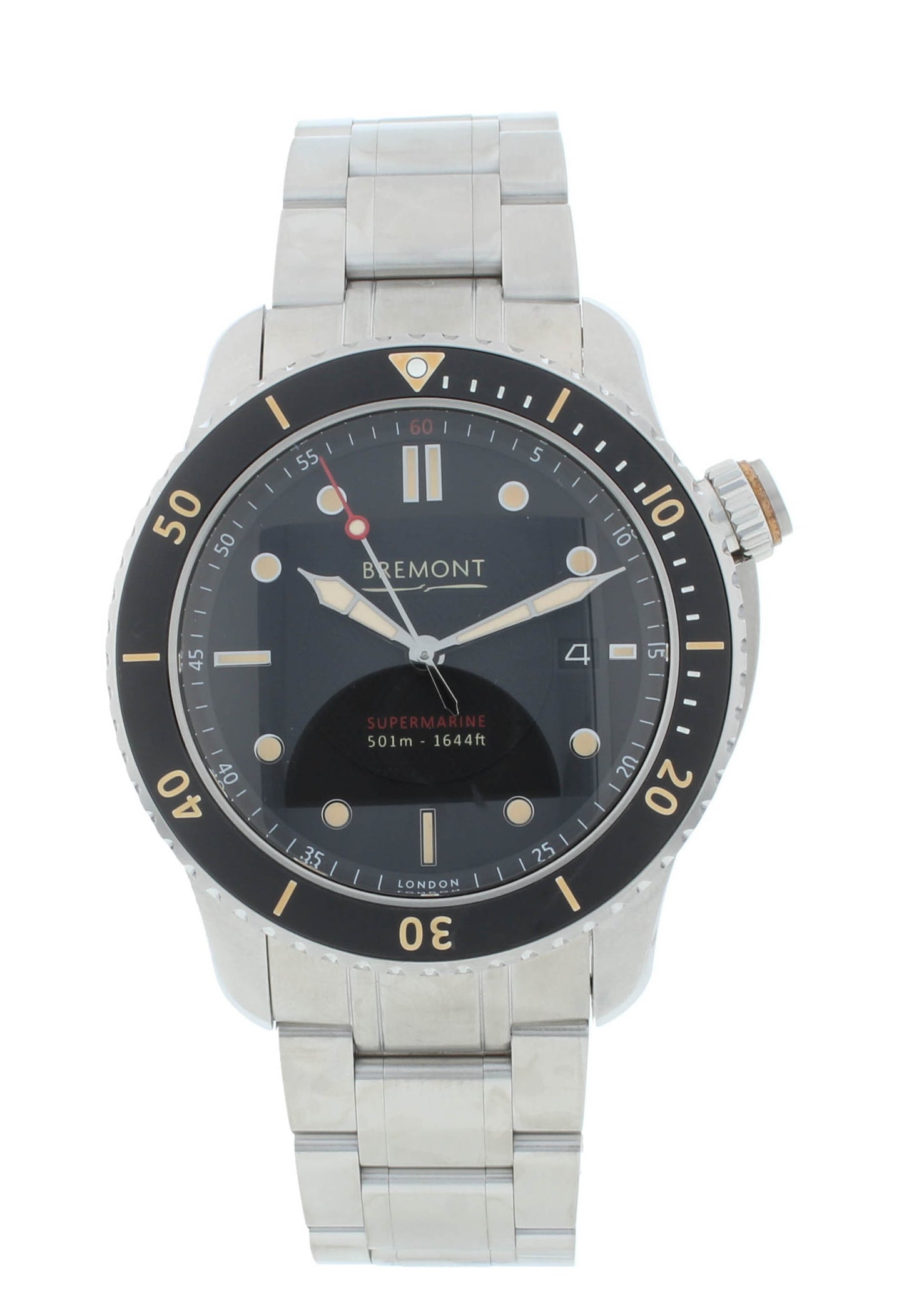Bremont Supermarine S501 43mm Automatic Black Dial Men's Watch S501-BK-B
