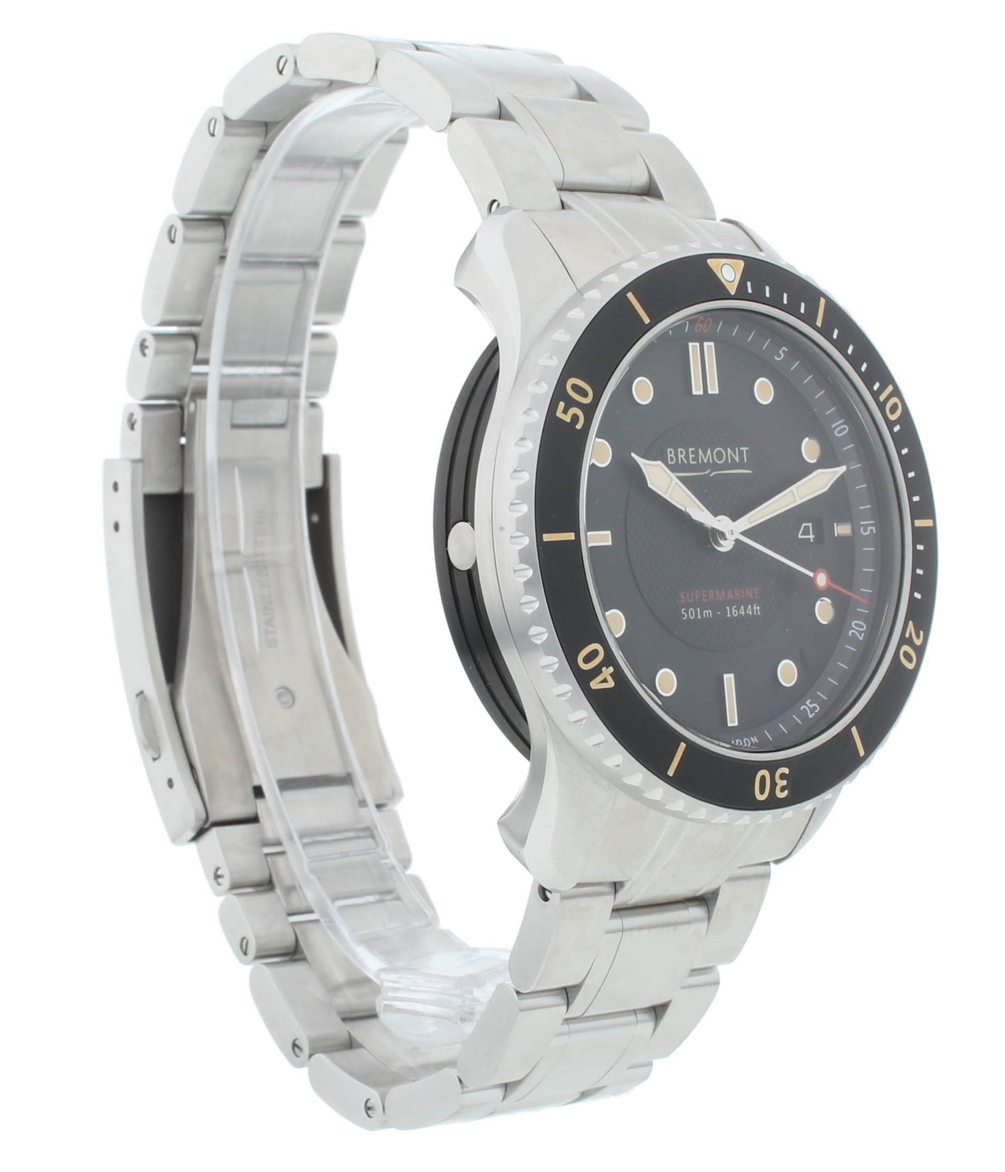 Bremont Supermarine S501 43mm Automatic Black Dial Men's Watch S501-BK-B