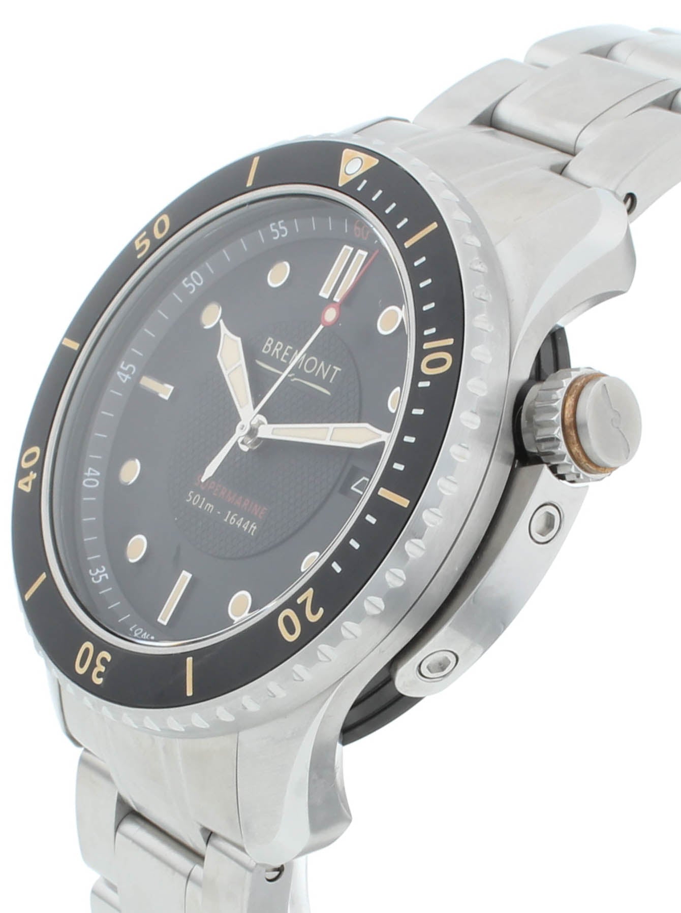 Bremont Supermarine S501 43mm Automatic Black Dial Men's Watch S501-BK-B