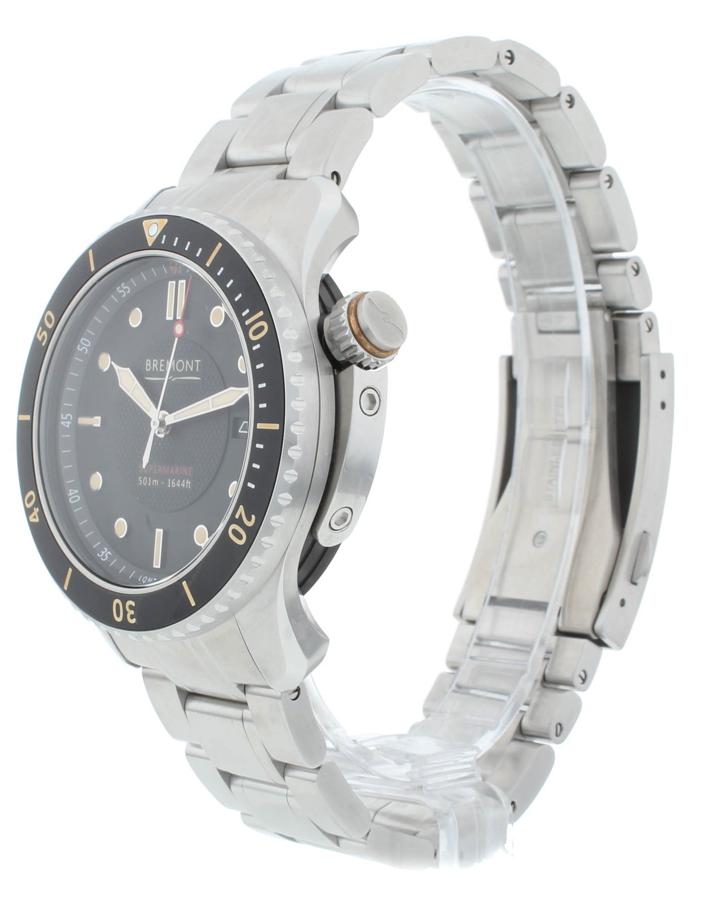 Bremont Supermarine S501 43mm Automatic Black Dial Men's Watch S501-BK-B