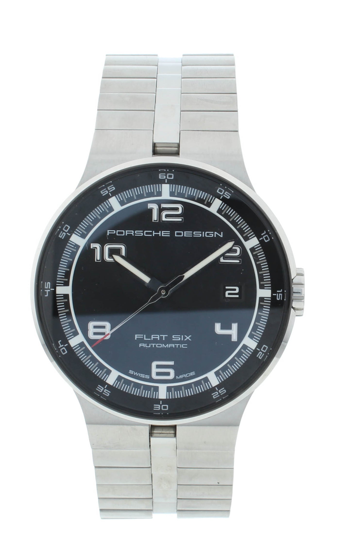Porsche Design Flat Six 40mm Black Dial Automatic Men’s Watch P.635142440276