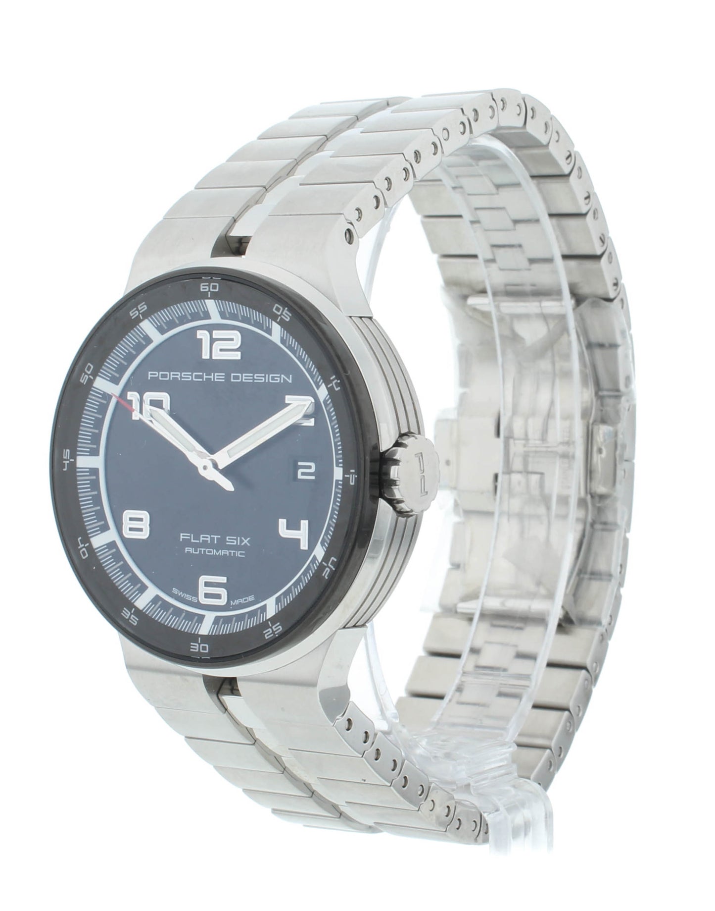 Porsche Design Flat Six 40mm Black Dial Automatic Men’s Watch P.635142440276