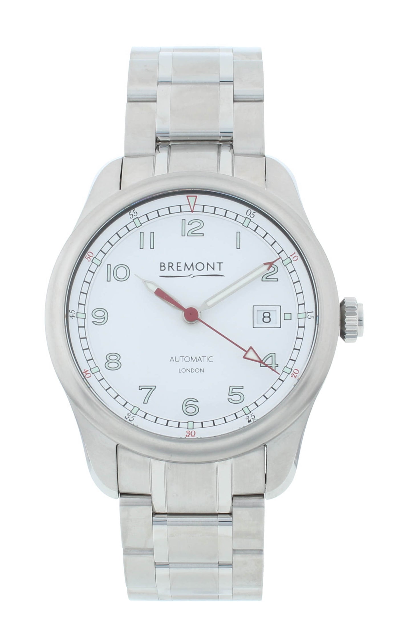 Bremont Airco Mach 1 40mm Automatic White Dial Men's Watch AIRCO-M1-WH-B
