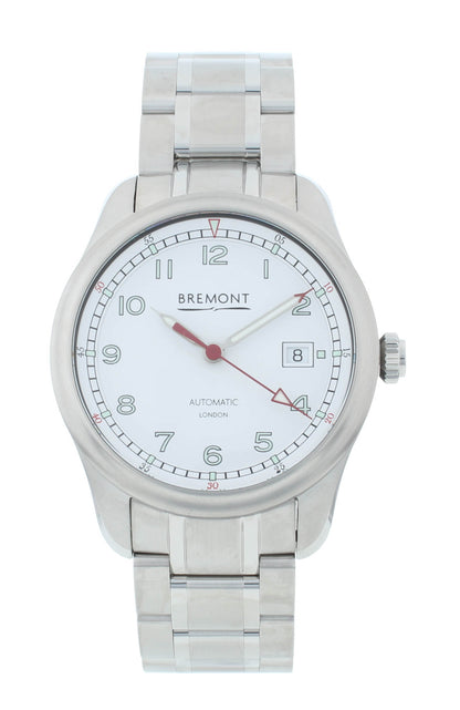 Bremont Airco Mach 1 40mm Automatic White Dial Men's Watch AIRCO-M1-WH-B