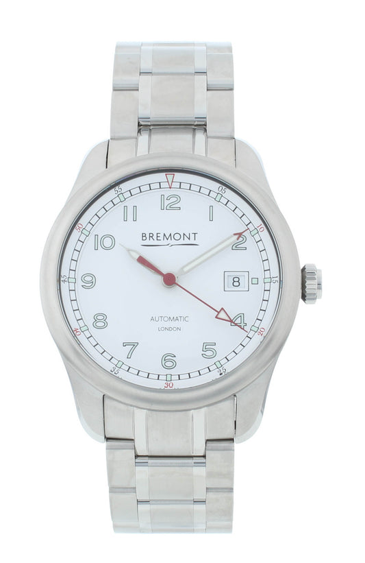 Bremont Airco Mach 1 40mm Automatic White Dial Men's Watch AIRCO-M1-WH-B