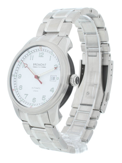 Bremont Airco Mach 1 40mm Automatic White Dial Men's Watch AIRCO-M1-WH-B