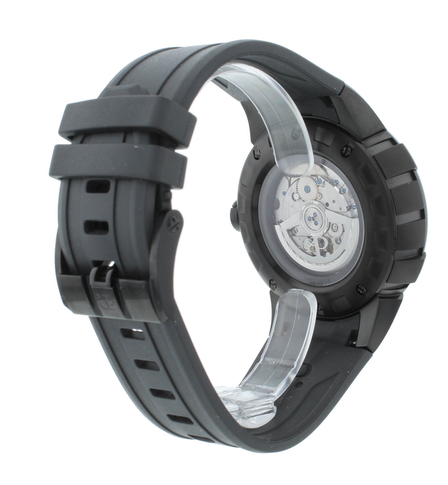 Perrelet Turbine XL 48mm Automatic Black & Blue Dial Men's Watch A1051/5