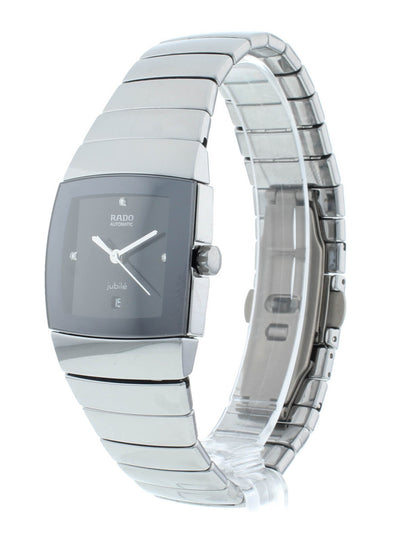 Rado Sintra Jubile Auto 27mm Ceramos Black Diamond Dial Ladies Watch R13877712