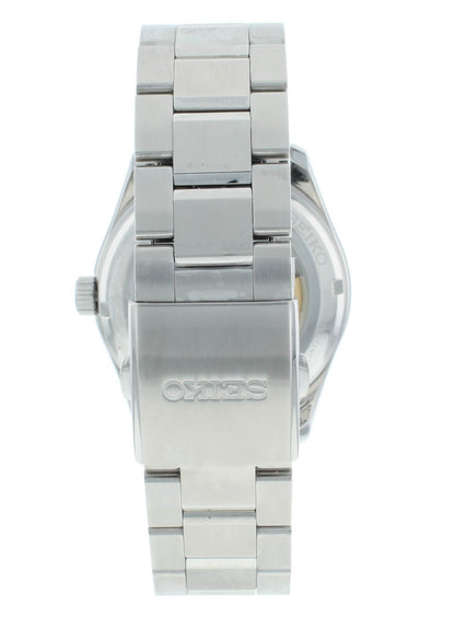 Seiko Presage 42mm Automatic Stainless Steel Black Dial Men's Watch SSA351J1