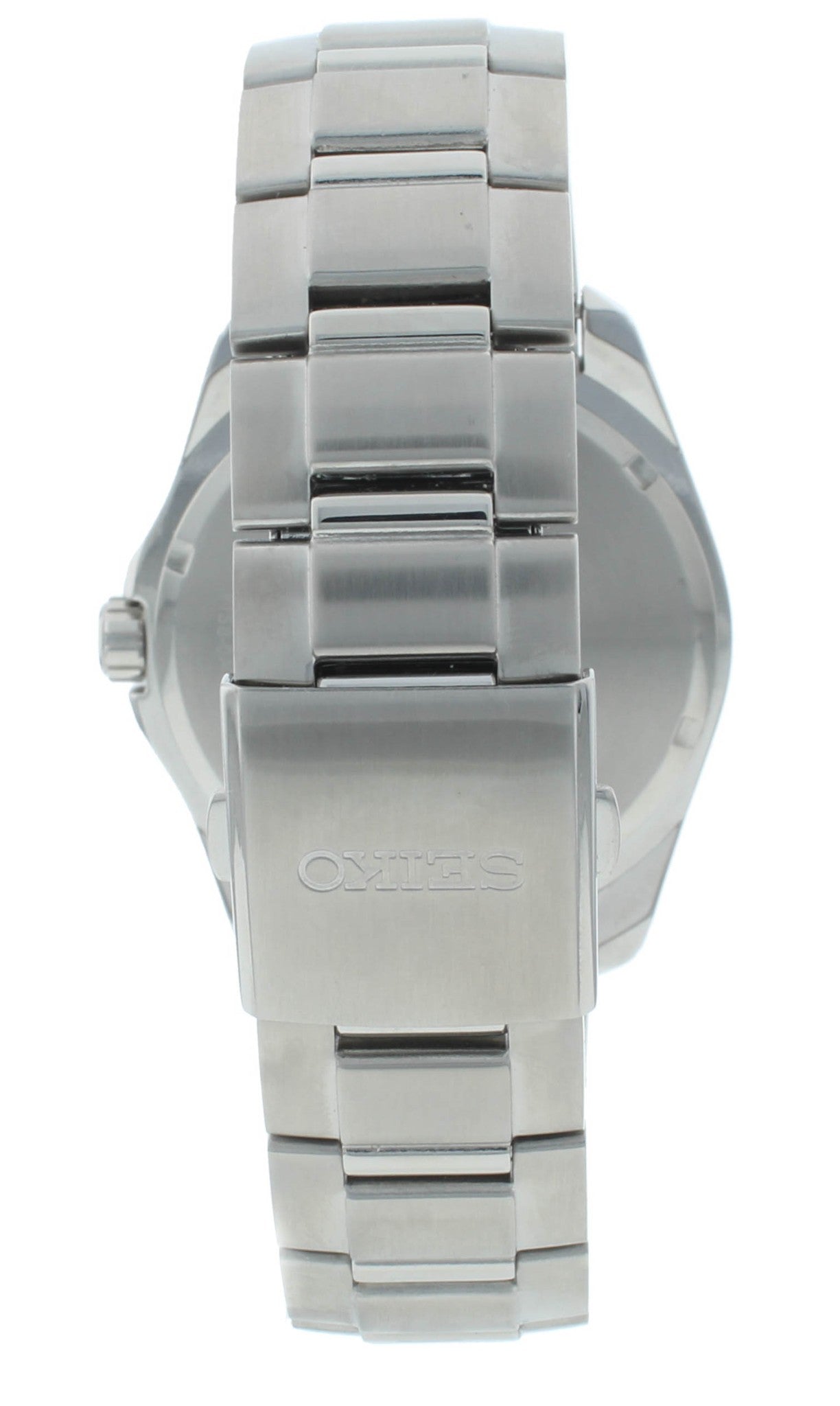 Seiko Essentials Solar Powered 43mm Black Dial Men's Watch SNE393P1
