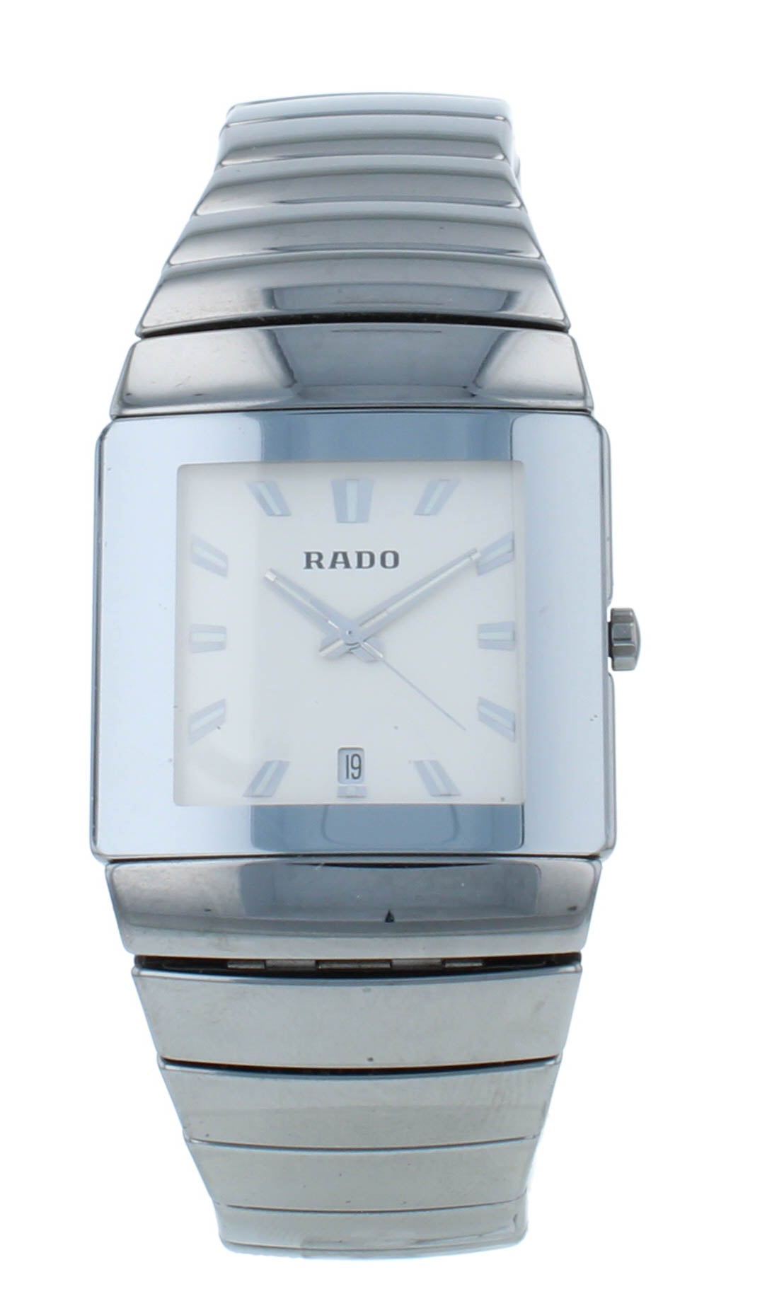 Rado Sintra White Dial 39X29mm Quartz Ceramic Unisex Watch R13332142