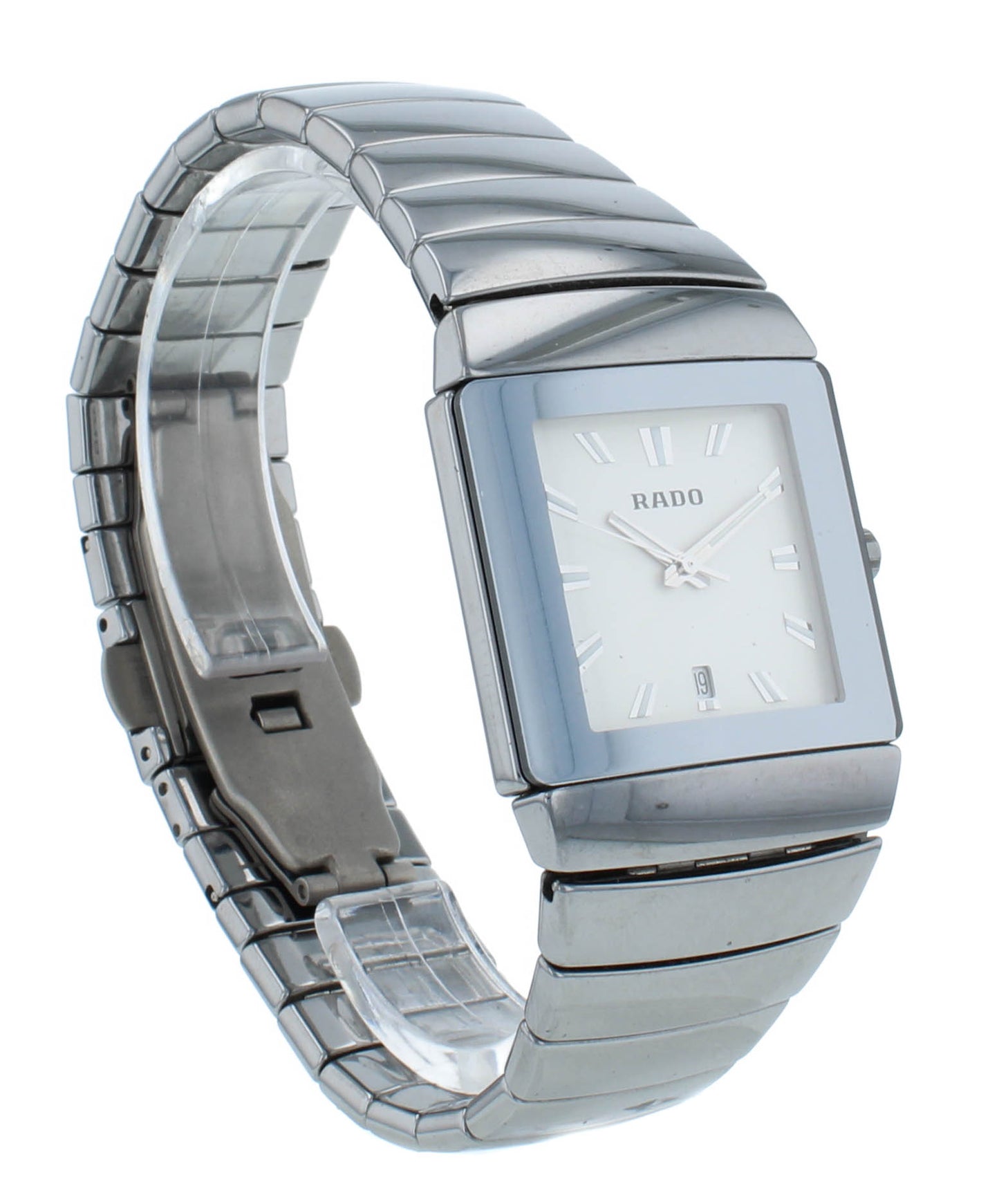 Rado Sintra White Dial 39X29mm Quartz Ceramic Unisex Watch R13332142
