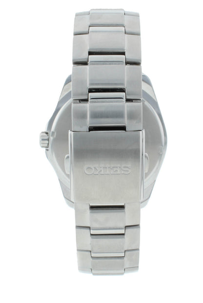 Seiko Essentials Solar Powered 43mm Blue Dial Men's Watch SNE391P1