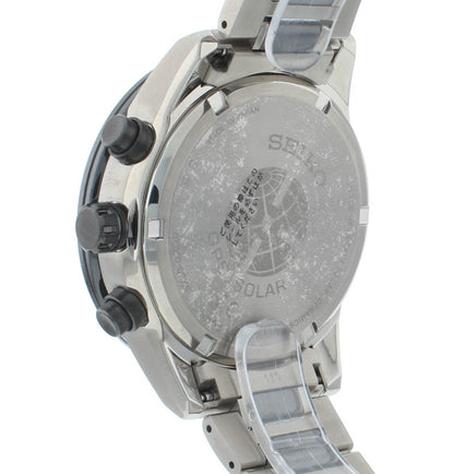 Seiko Astron 43.5mm GPS Solar Powered Titanium Men's Watch SSH009J1
