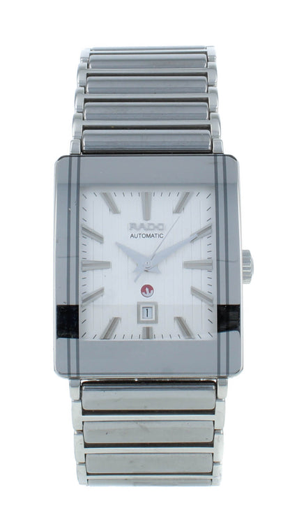 Rado Integral 27mm White Dial Automatic Steel & Ceramic Ladies Watch R20693102