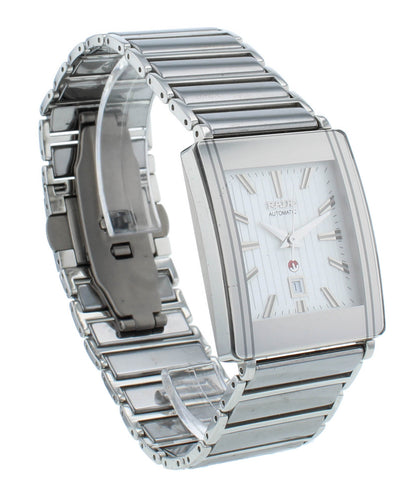 Rado Integral 27mm White Dial Automatic Steel & Ceramic Ladies Watch R20693102