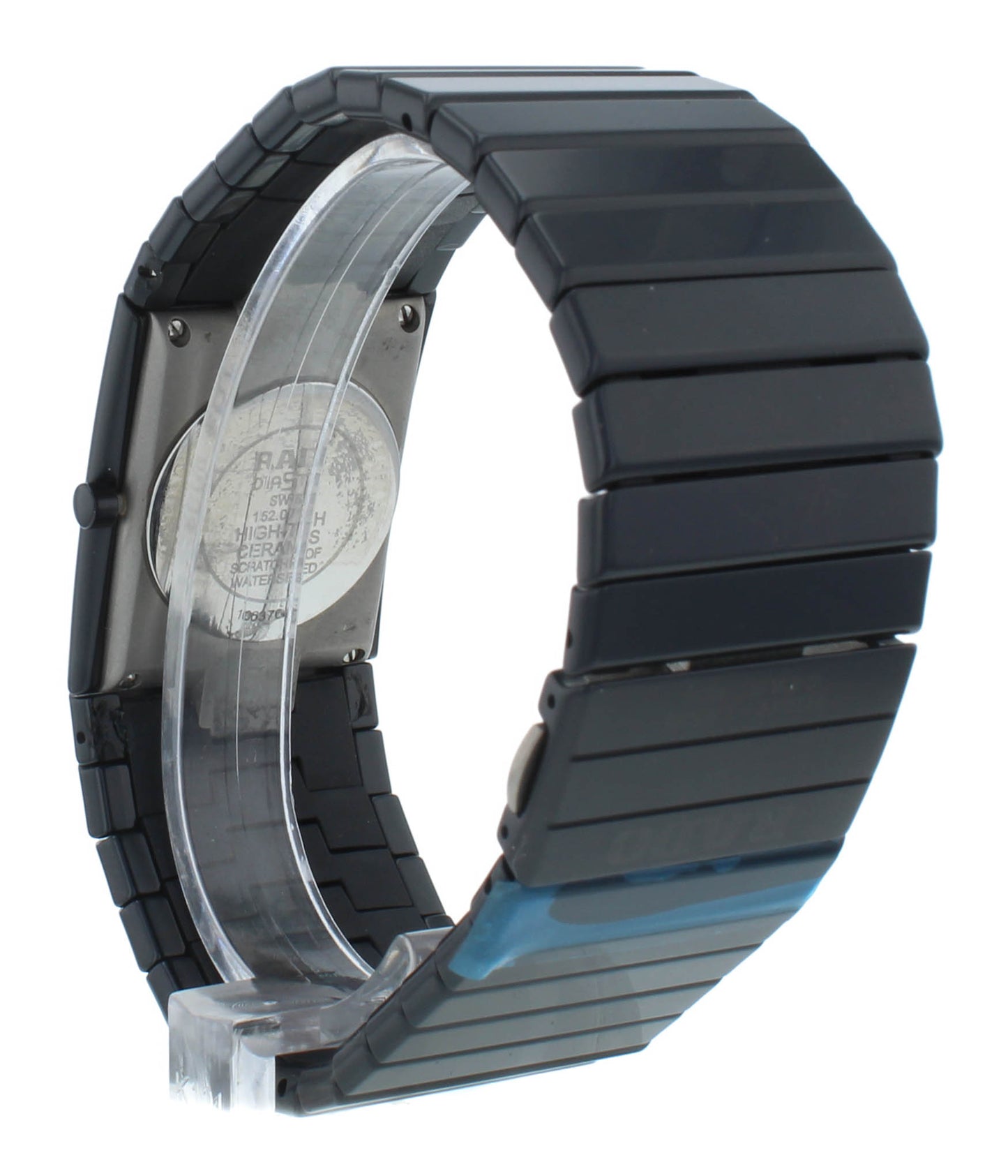 Rado Ceramica Quartz 32 X 27mm Black Dial & Bracelet Men's Watch R21713152