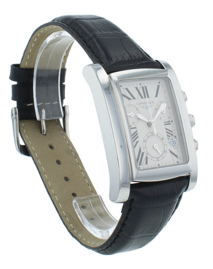 Longines DolceVita Chronograph 28mm Quartz White Dial Ladies Watch L56564712