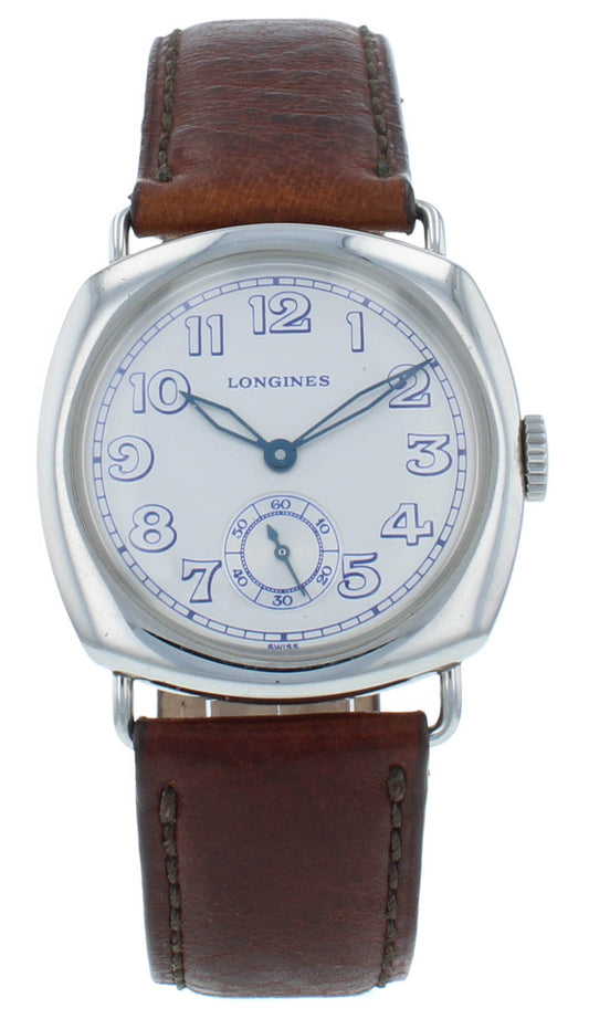 Longines 32mm Mechanical Hand Wind Silver Dial Circa 1997 Men's Watch L7.882.4