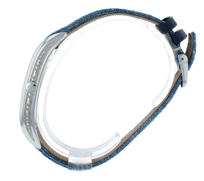 Longines BelleArti 24.6mm Quartz Blue Strap White Dial Ladies Watch L25014738