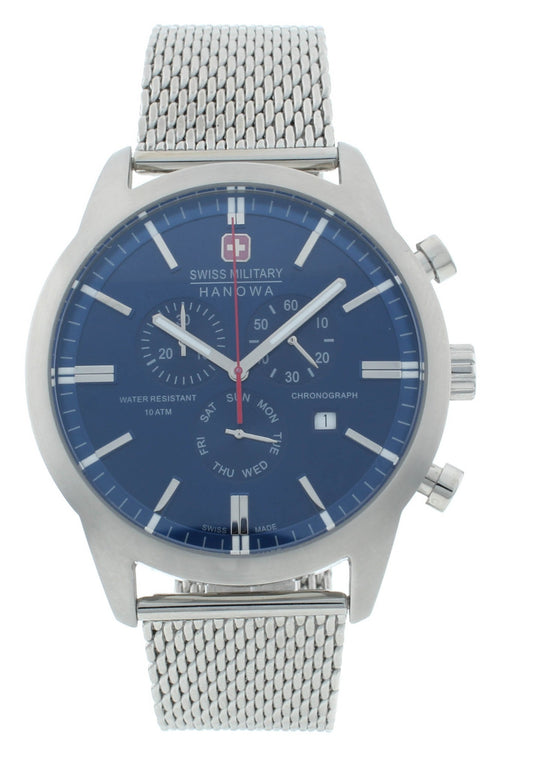 Swiss Military Hanowa Classic Chronograph 44mm Quartz Men's Watch 6-3308.04.003