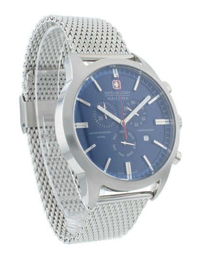 Swiss Military Hanowa Classic Chronograph 44mm Quartz Men's Watch 6-3308.04.003