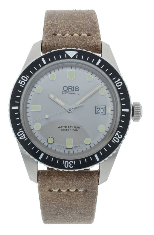 Oris Divers Sixty Five 42mm Auto Gray Dial Men's Watch 0173377204051-0752144