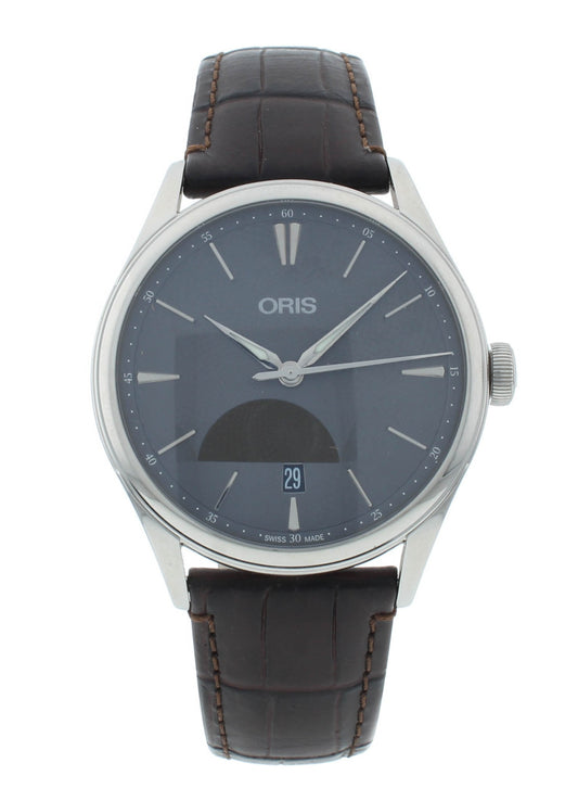Oris Artelier Date 40mm Auto Black Dial Men's Watch 01 733 7721 4053-07 5 2165FC