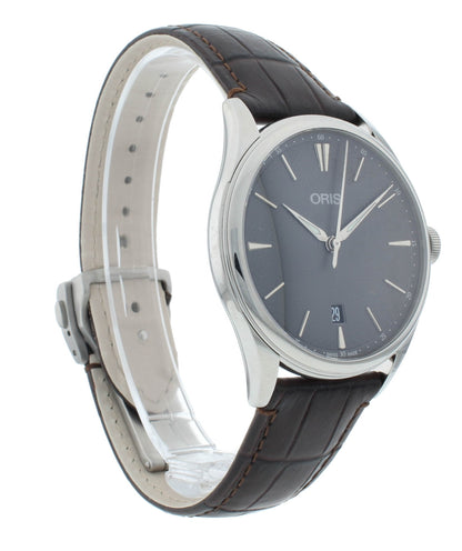 Oris Artelier Date 40mm Auto Black Dial Men's Watch 01 733 7721 4053-07 5 2165FC