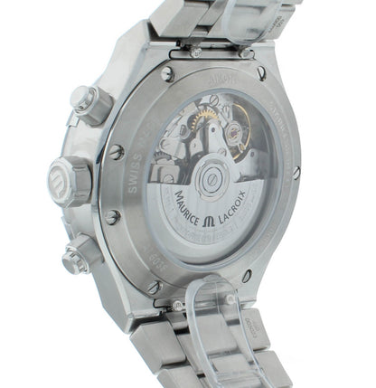 Maurice Lacroix Aikon Black Dial 44mm Automatic Men's Watch AI6038-SS002-330-2