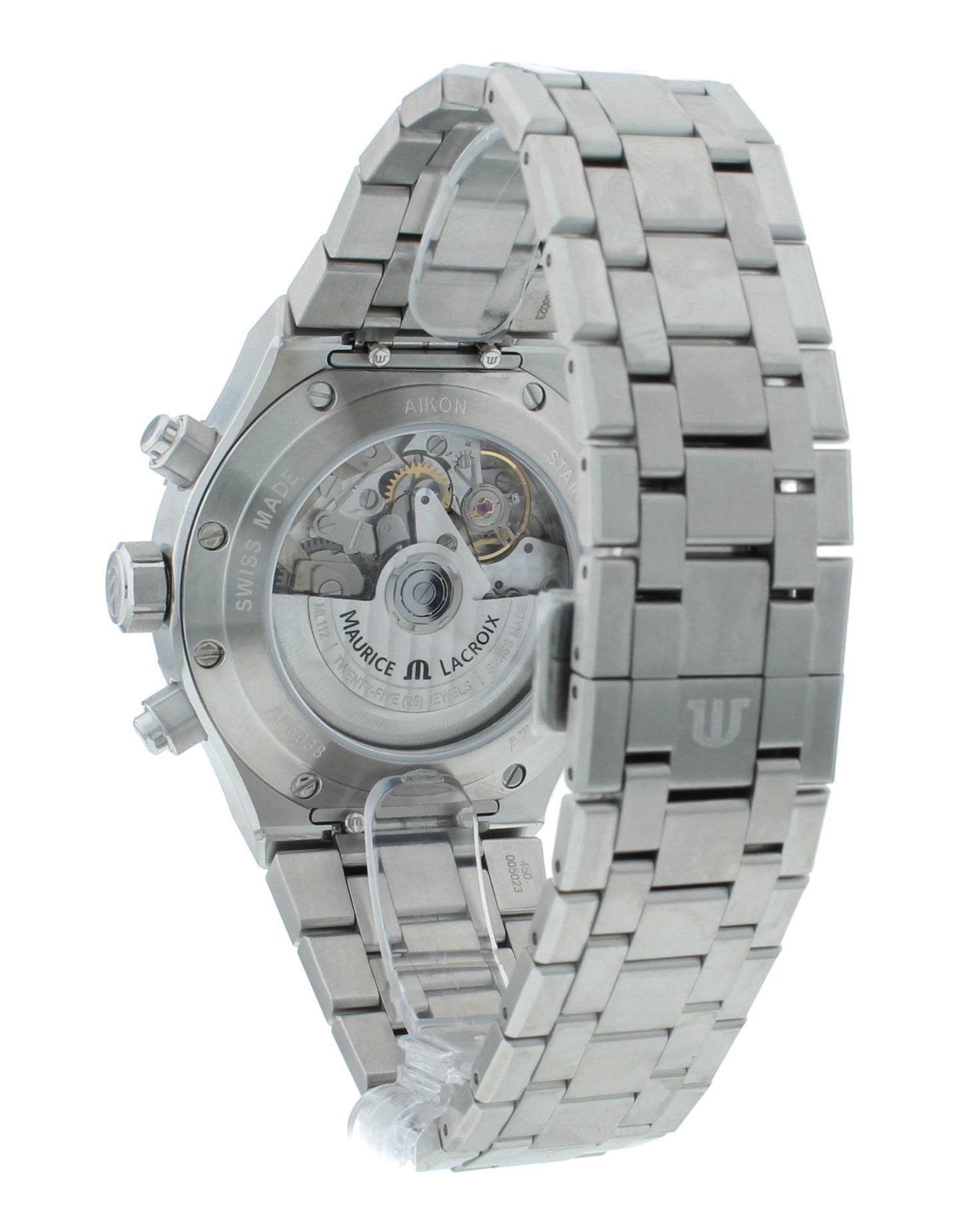 Maurice Lacroix Aikon Black Dial 44mm Automatic Men's Watch AI6038-SS002-330-2