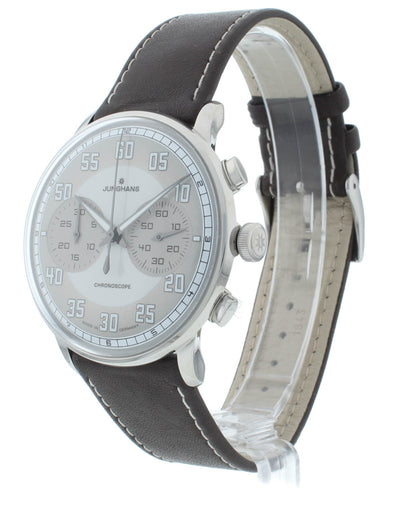 Junghans Meister Driver Chronoscope Auto 40.8mm Chrono Men's Watch 027/3684.00