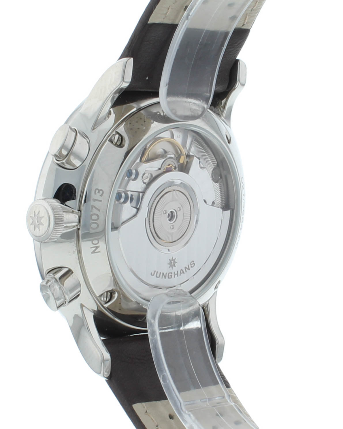 Junghans Meister Driver Chronoscope Auto 40.8mm Chrono Men's Watch 027/3684.00