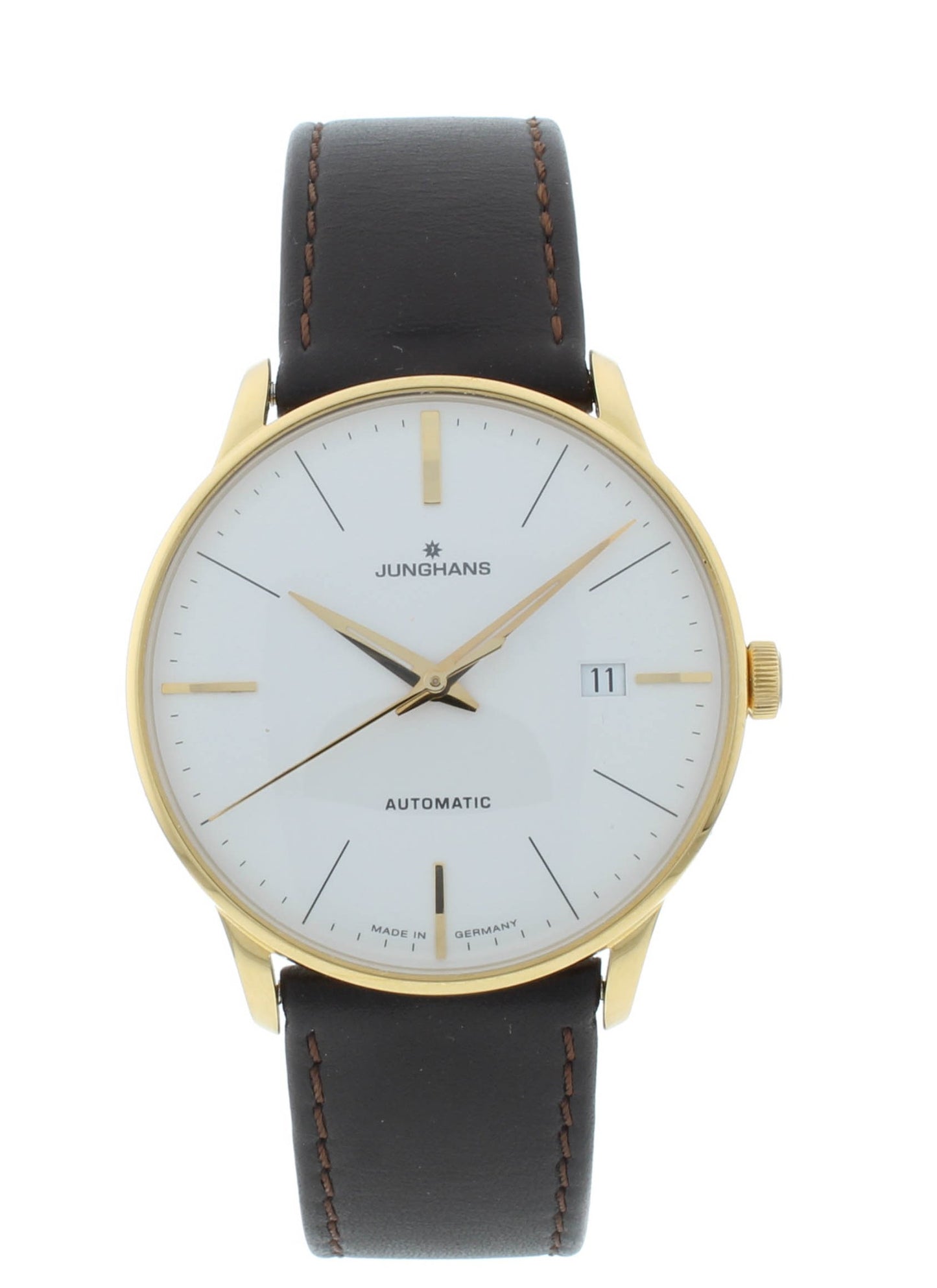 Junghans Meister Classic 38mm Automatic Silver Dial Men's Watch 027/7312.00