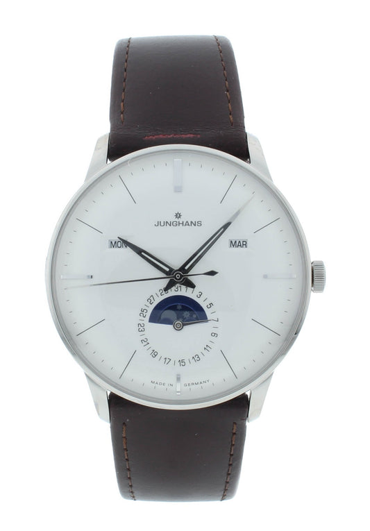 Junghans Meister Triple Date Moonphase 40mm Automatic Men's Watch 027/4200.01