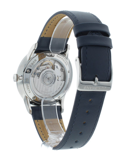 Junghans Meister Worldtimer 40mm Automatic Blue Dial Men's Watch 27/3010.02