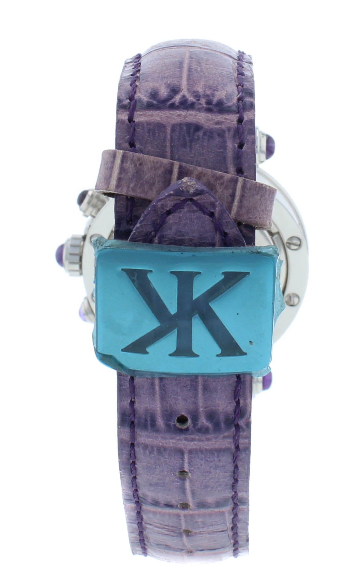 Pre-Owned Korloff LC5 34mm Quartz Silver Dial  Chronograph Ladies Watch 7327K550