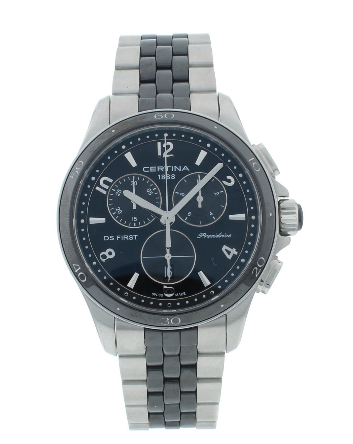 Certina DS First Lady 38mm Chronograph Quartz Ladies Watch C030.217.11.057.00
