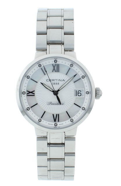 Certina DS Stella 31mm White MOP Dial Quartz Ladies Watch C031.210.11.116.00