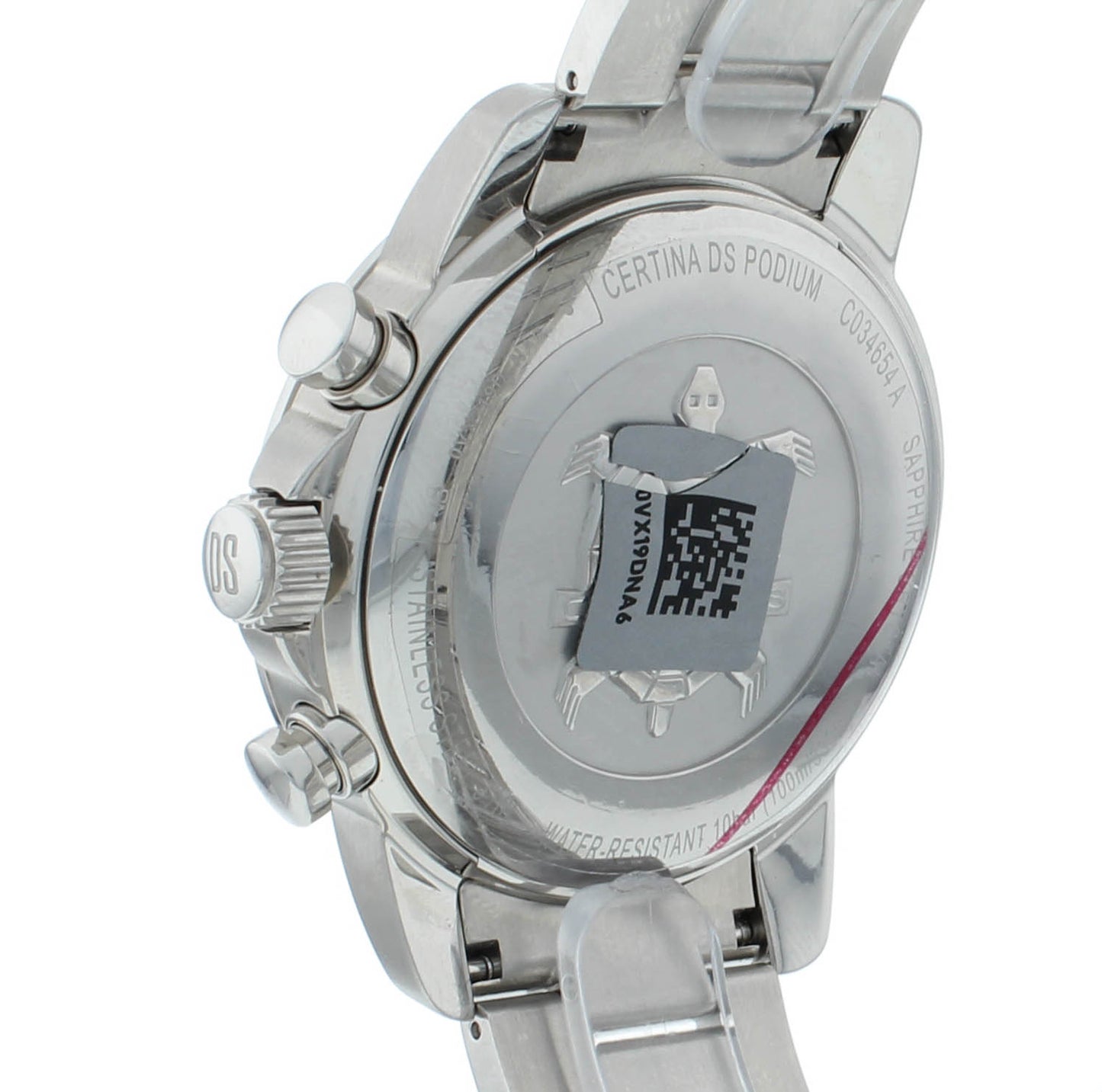 Certina DS Podium Chrono 42mm Quartz Black Dial Men's Watch C034.654.11.057.00