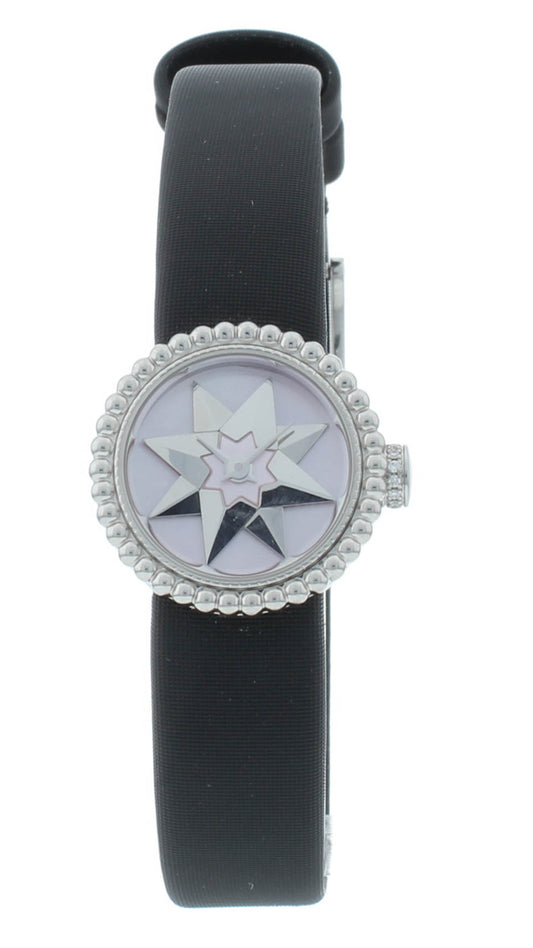 Dior La D De 19mm Fluo Pink Lacquer Dial Quartz Ladies Watch CD040112A005