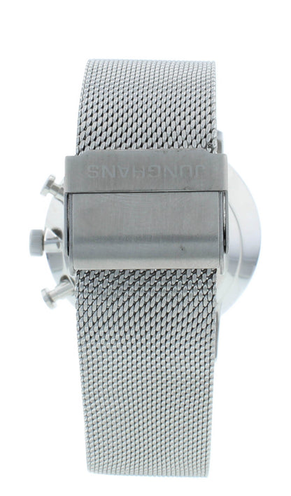 Junghans Form C Chronograph Quartz 40mm Gray Dial Men's Watch 041/4877.44